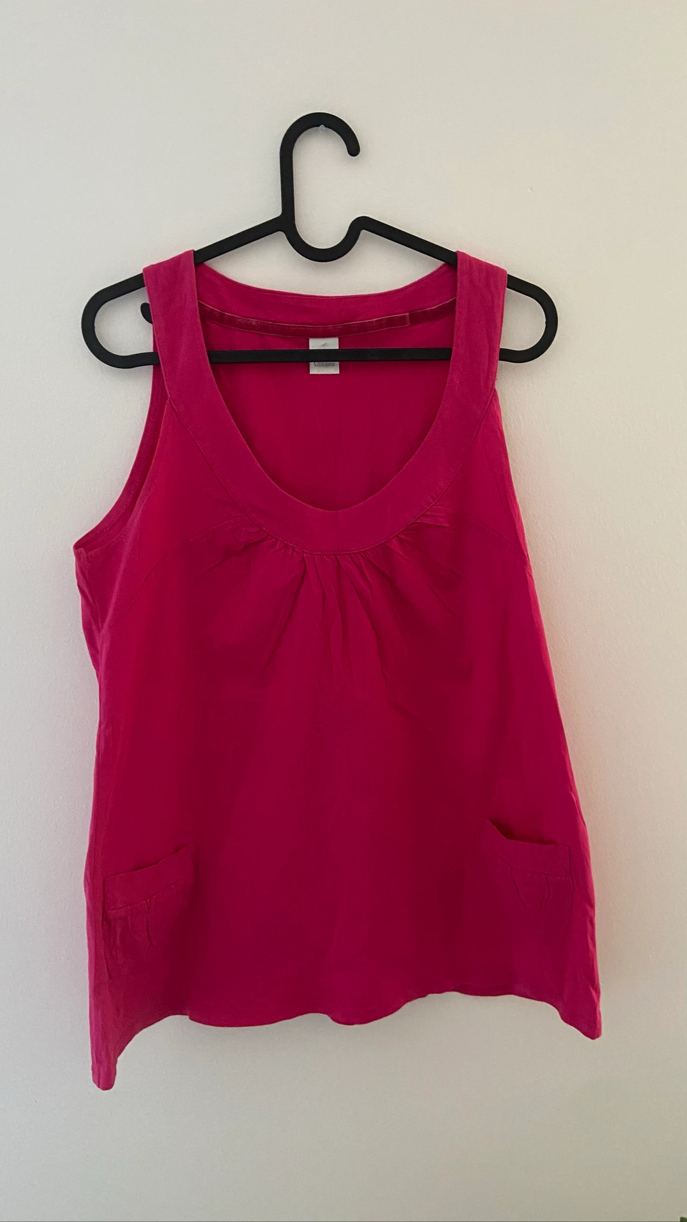 Débardeur rose fuchsia fluide taille XL – photo 2
